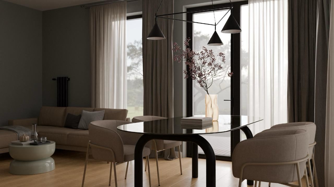 Neues Townhouse – ein modernes Zuhause für ganzjähriges Wohnen in einer ruhigen Gegend am Meer