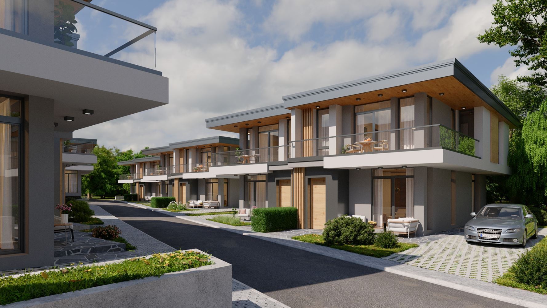 Moderne Häuser in einer geschlossenen Wohnanlage nahe Sonnenstrand – Komfort, Ruhe und eine ausgezeichnete Investition