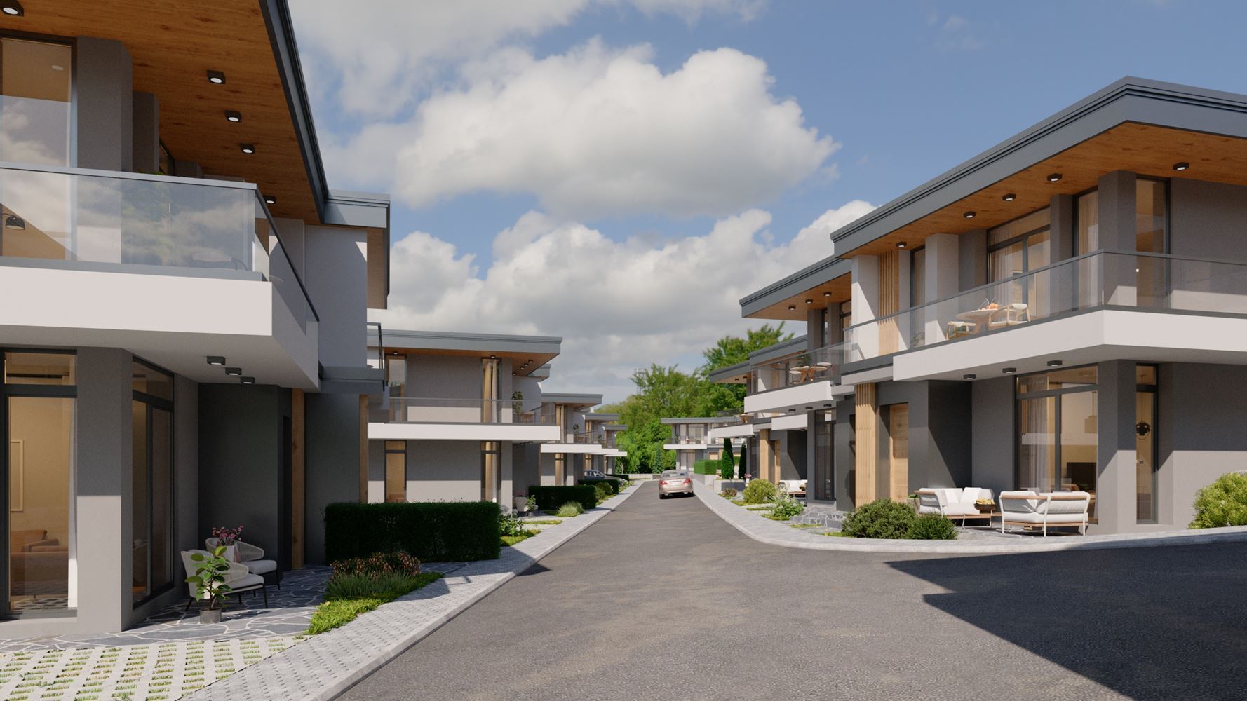 Moderne Häuser in einer geschlossenen Wohnanlage nahe Sonnenstrand – Komfort, Ruhe und eine ausgezeichnete Investition