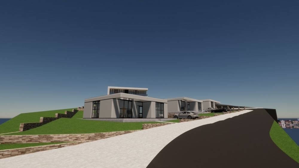 Bezugsfertiges einstöckiges Haus mit großem Grundstück und Meerblick in Sveti Vlas – ohne Wartungsgebühr