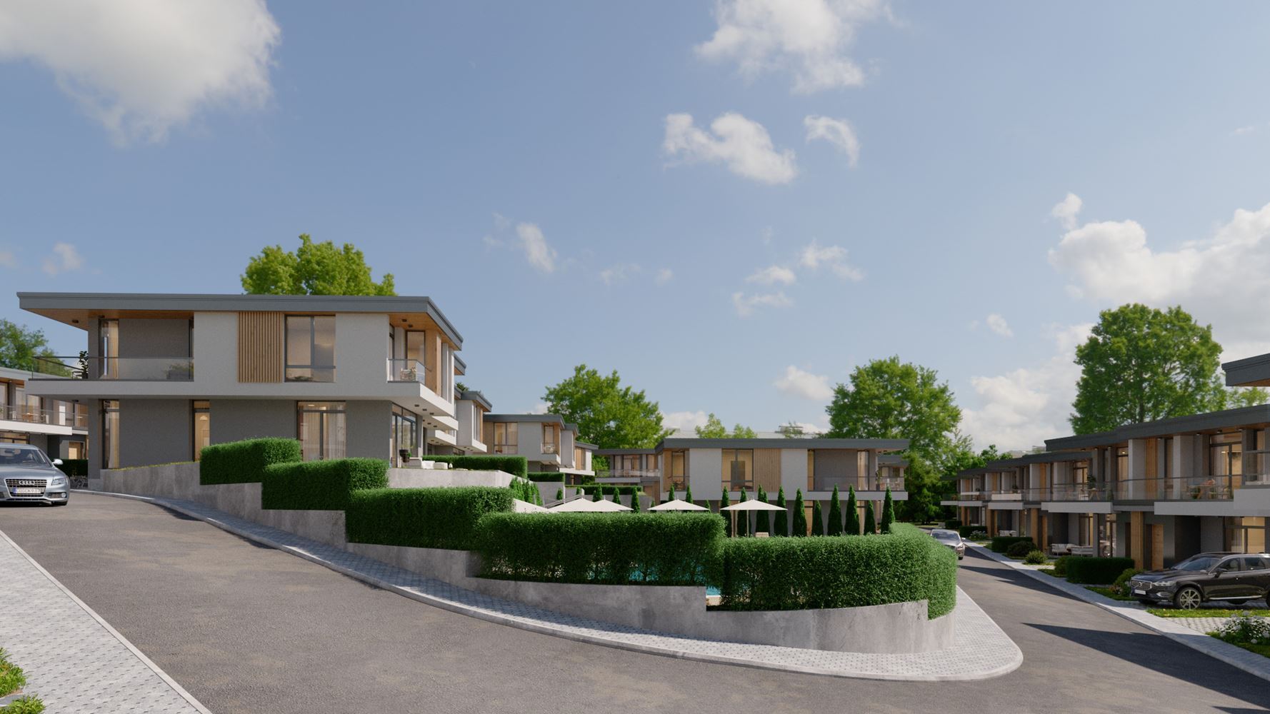Moderne Häuser in einer geschlossenen Wohnanlage nahe Sonnenstrand – Komfort, Ruhe und eine ausgezeichnete Investition