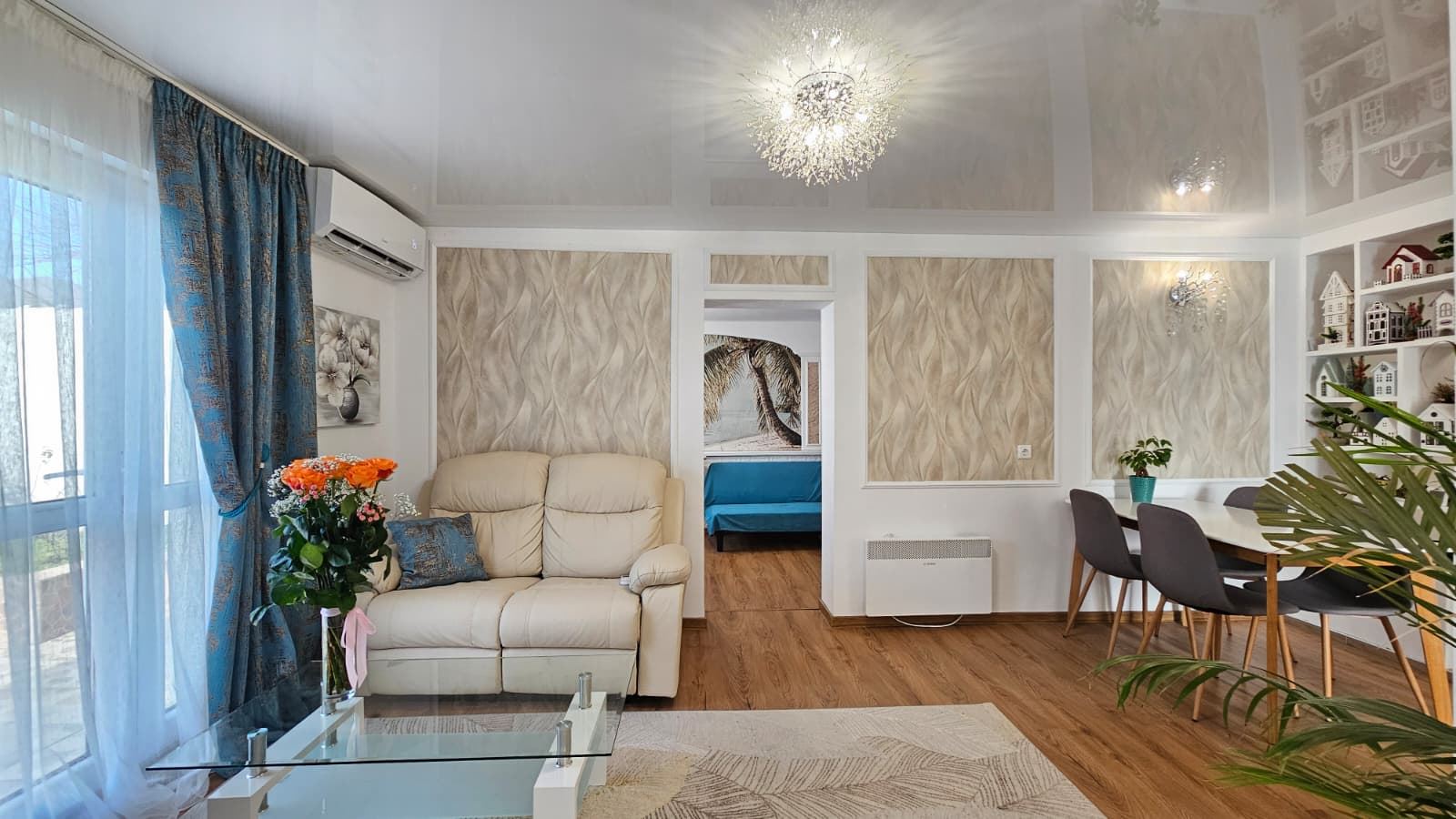 Außergewöhnliches einstöckiges Haus mit großzügigem Garten im ruhigen Dorf Kosharitsa