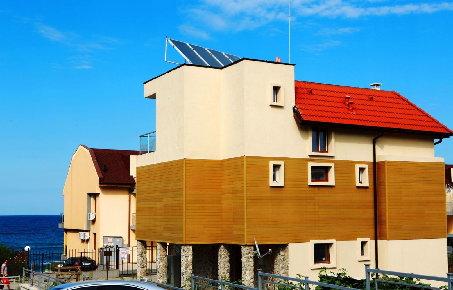 Haus mit Hof in Sosopol – nahe Bamboo Beach und Zentrum, voll möbliert