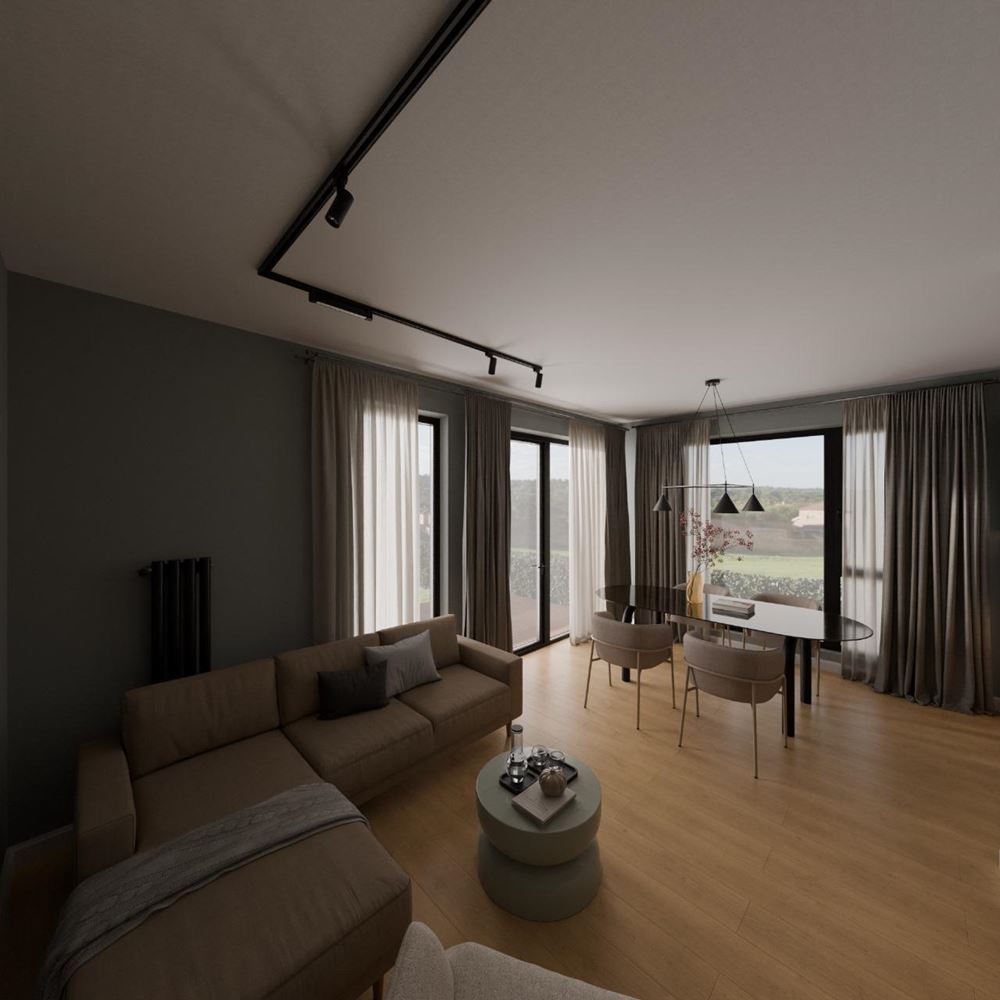 Neues Townhouse – ein modernes Zuhause für ganzjähriges Wohnen in einer ruhigen Gegend am Meer