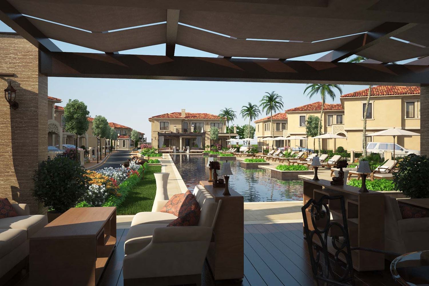 Exklusives zweistöckiges Haus mit drei Schlafzimmern und großzügigem Garten in einer luxuriösen, bewachten Wohnanlage zwischen Sarafovo und Pomorie