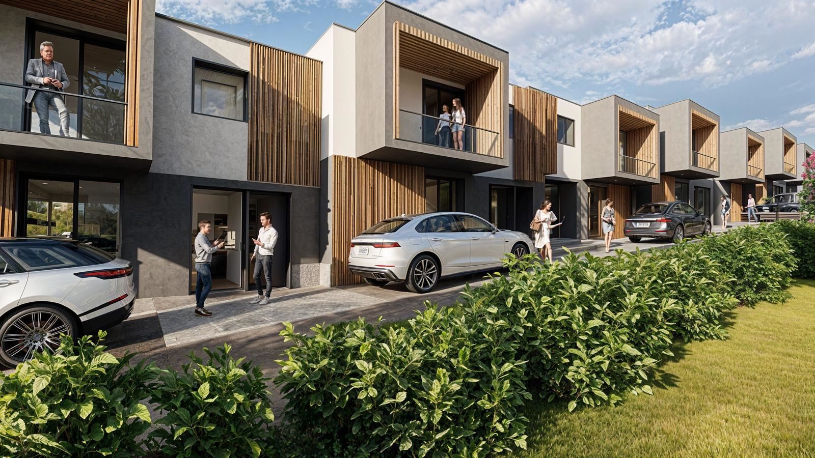 Townhouse mit drei Schlafzimmern in einer ruhigen grünen Anlage – Komfort, Gemütlichkeit und sichere Investition