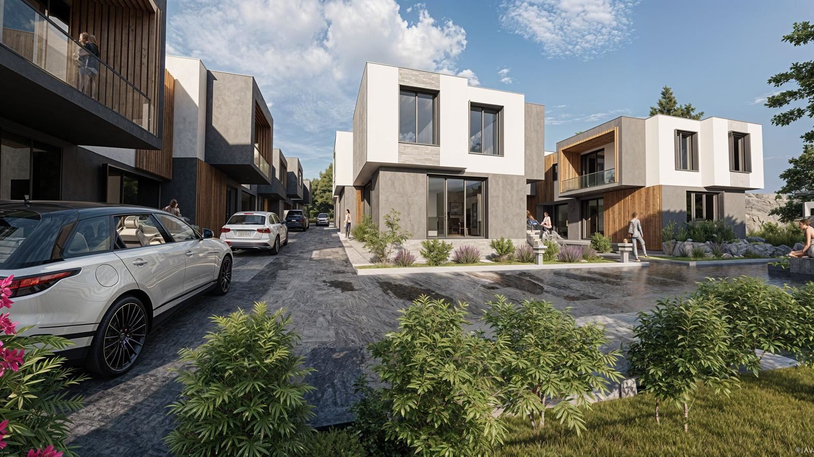 Townhouse mit drei Schlafzimmern in einer ruhigen grünen Anlage – Komfort, Gemütlichkeit und sichere Investition