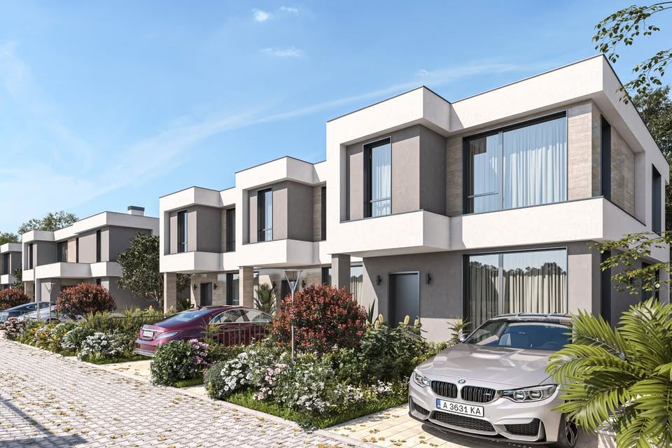 Luxushaus mit zwei Parkplätzen in einer neuen geschlossenen Anlage in Pomorie – ausgezeichnete Investitionsmöglichkeit für Ihr Traumhaus