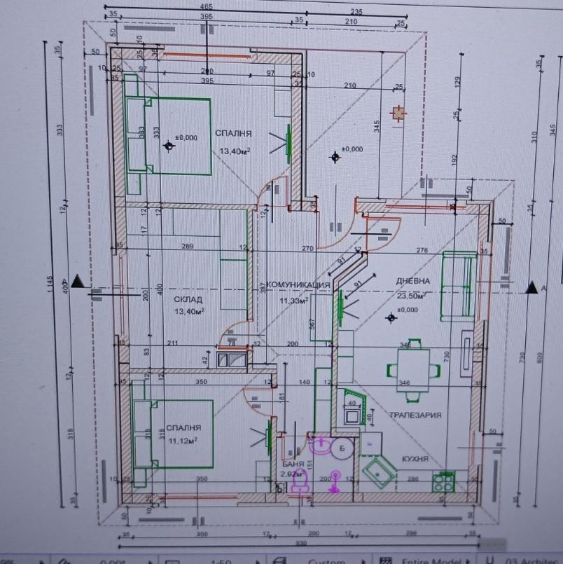 Neues eingeschossiges Haus mit drei Schlafzimmern und eigenem Garten – Komfort, Ruhe und Qualität nahe Sonnenstrand