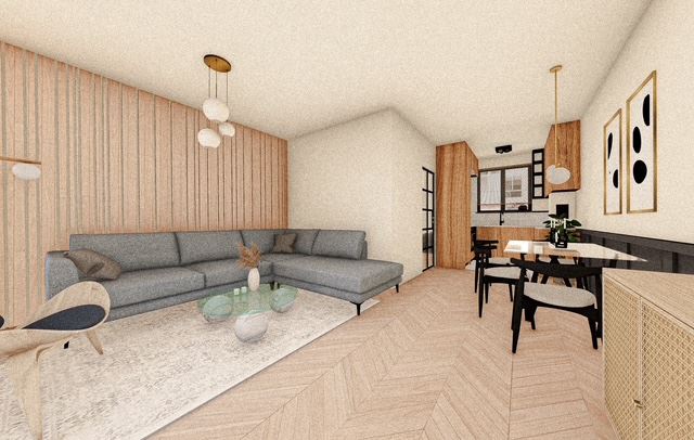 Dreistöckiges Reihenhaus in Banevo – moderne Bauweise, Hof und zwei Parkplätze