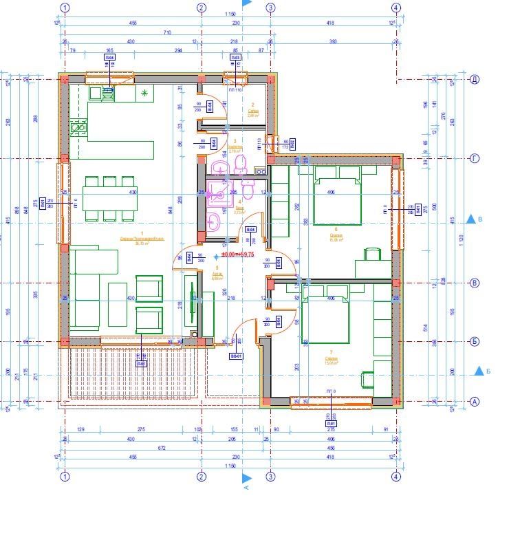 Bezugsfertiges einstöckiges Haus mit großem Grundstück und Meerblick in Sveti Vlas – ohne Wartungsgebühr
