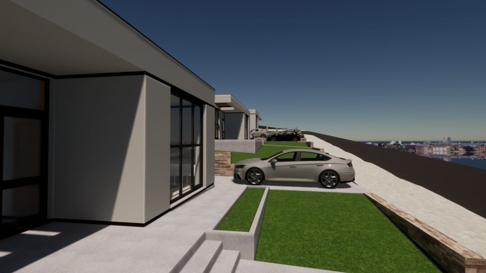 Bezugsfertiges einstöckiges Haus mit großem Grundstück und Meerblick in Sveti Vlas – ohne Wartungsgebühr