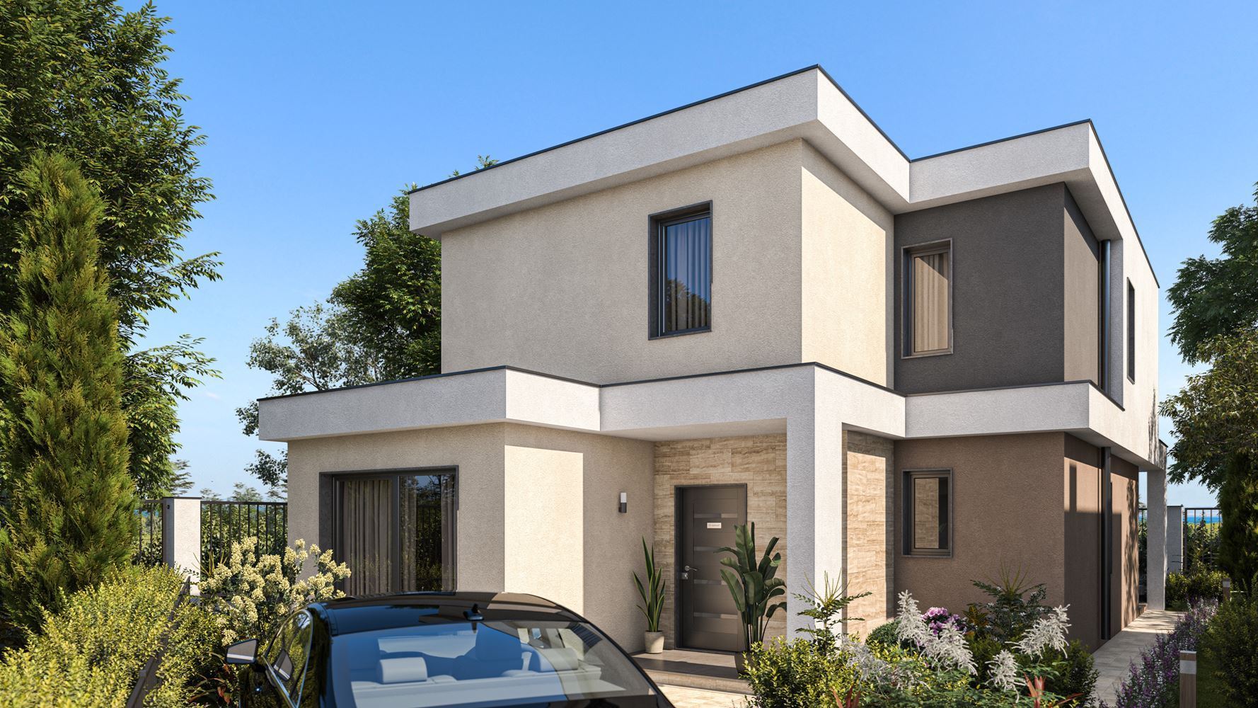 Pomorie – modernes zweistöckiges Haus mit vier Schlafzimmern – Sicherheit, Energieeffizienz und kompromissloser Komfort
