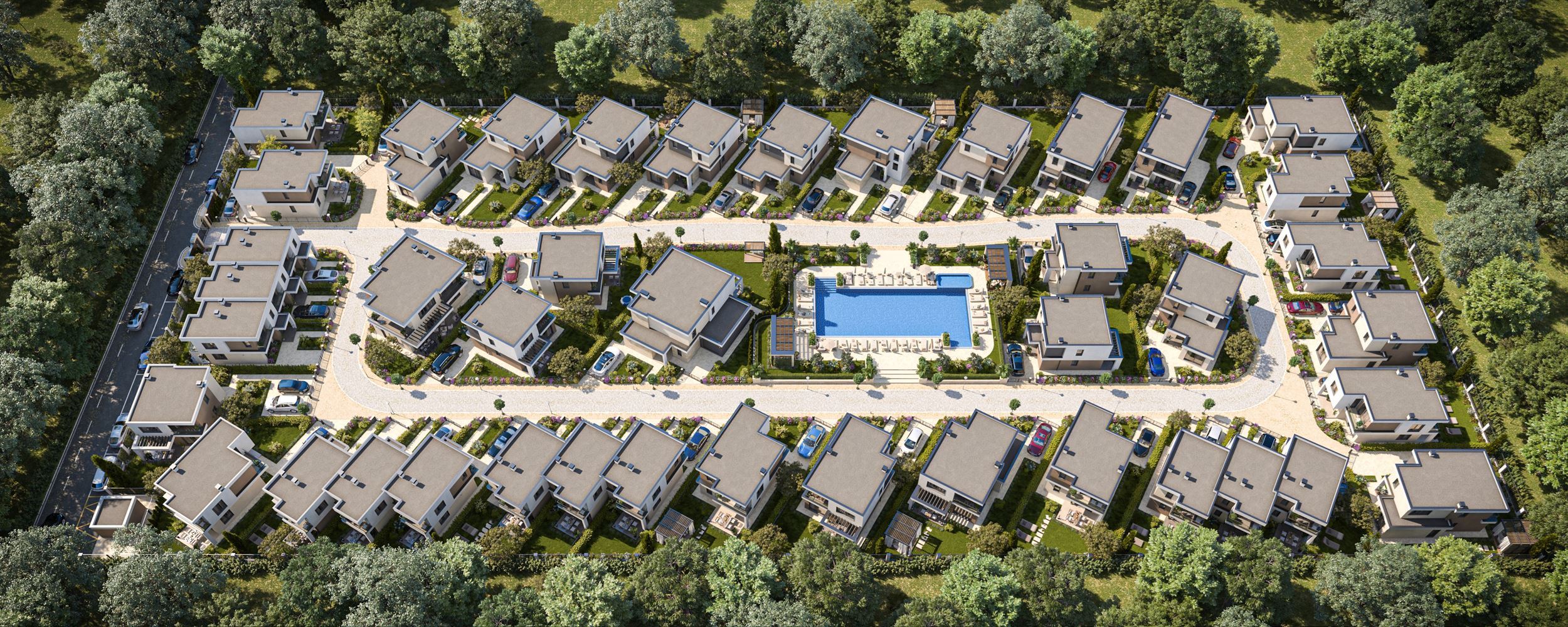 Pomorie – modernes zweistöckiges Haus mit vier Schlafzimmern – Sicherheit, Energieeffizienz und kompromissloser Komfort