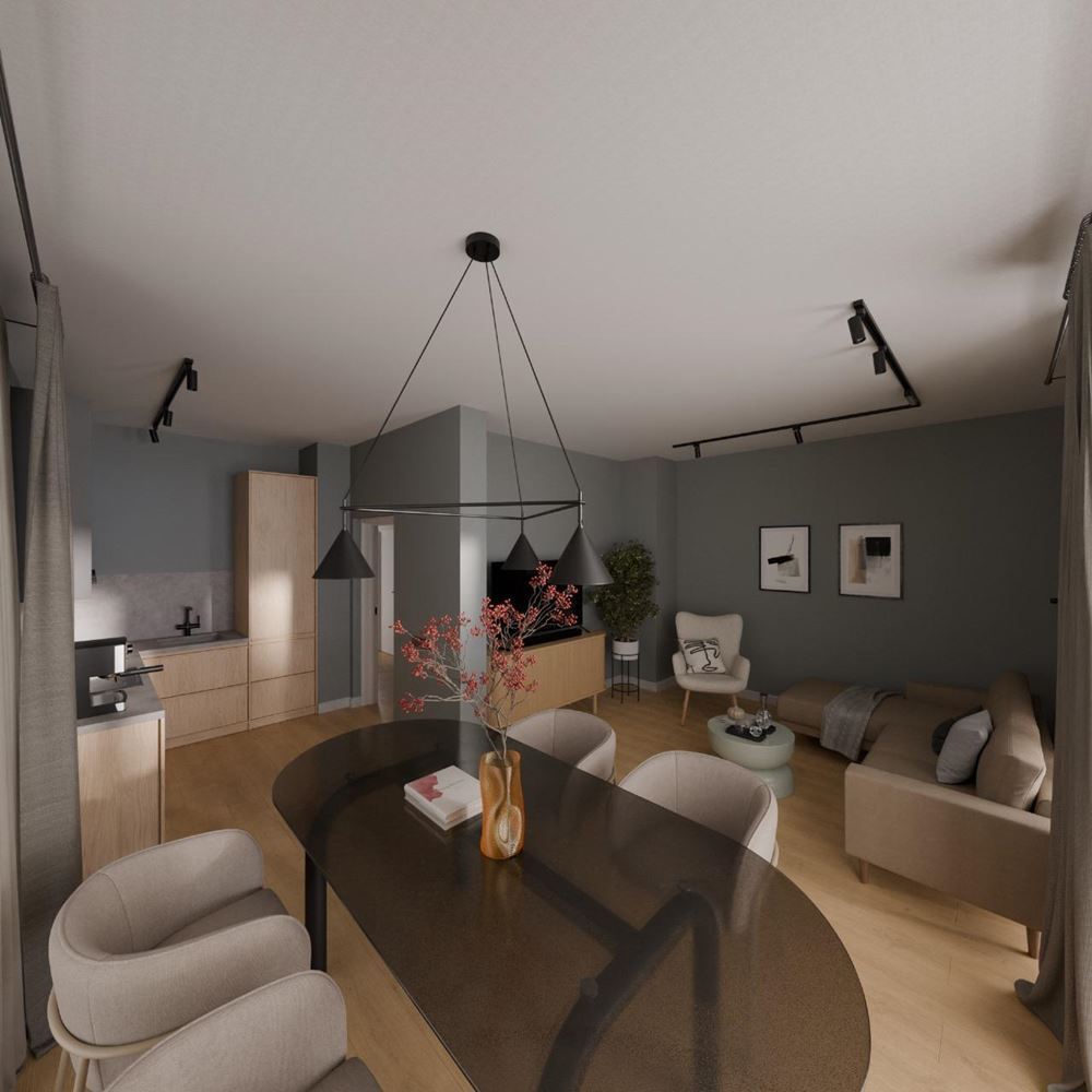 Neues Townhouse – ein modernes Zuhause für ganzjähriges Wohnen in einer ruhigen Gegend am Meer