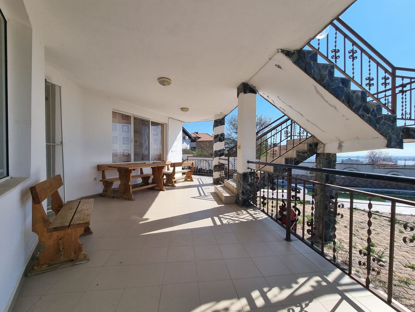Luxuriöses Haus mit Pool und Meerblick in Sveti Vlas – nur 1 km vom Strand entfernt