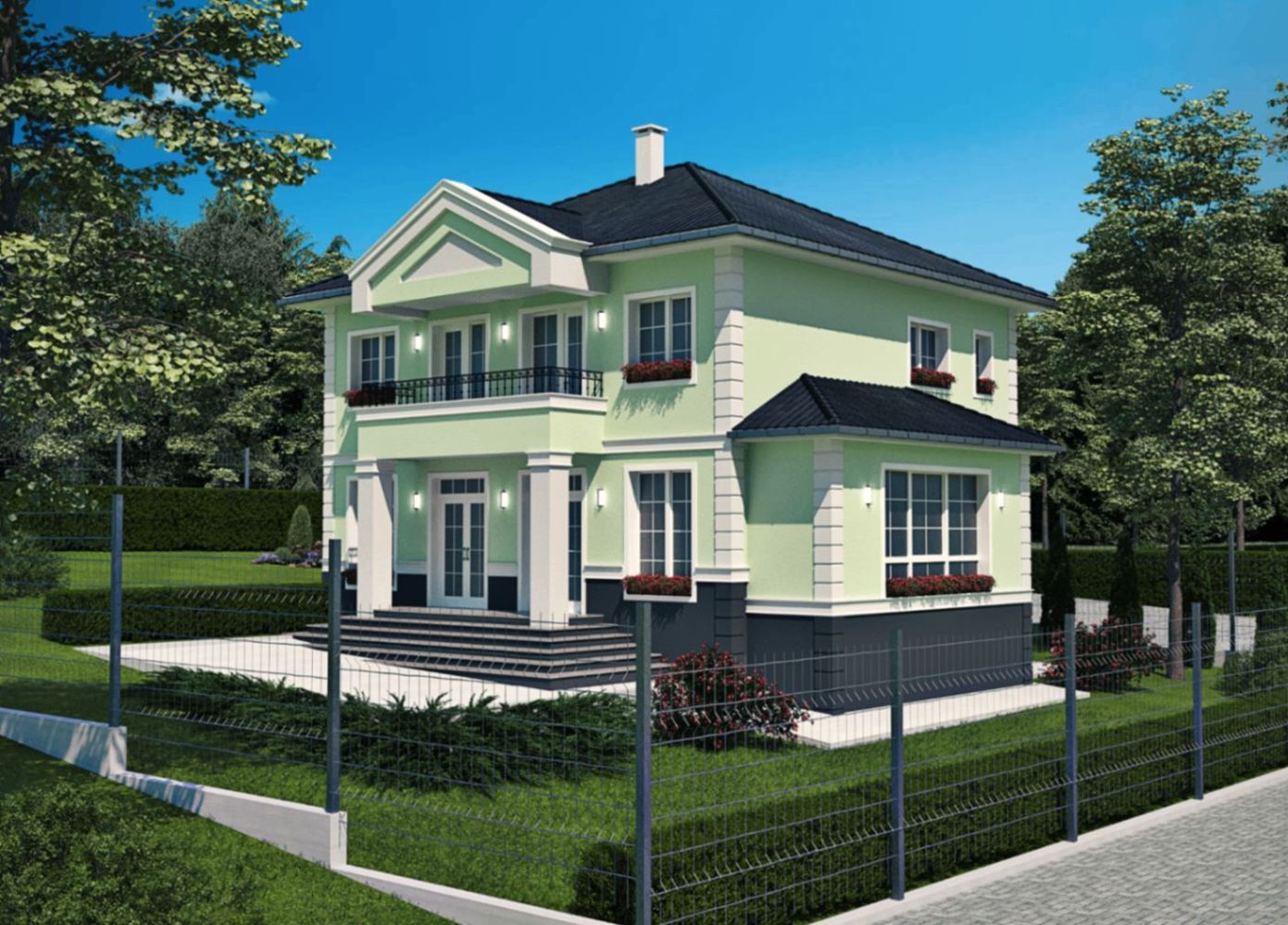 Freistehendes Einfamilienhaus mit großem Garten und vier Schlafzimmern – Dorf Cherni Vrah