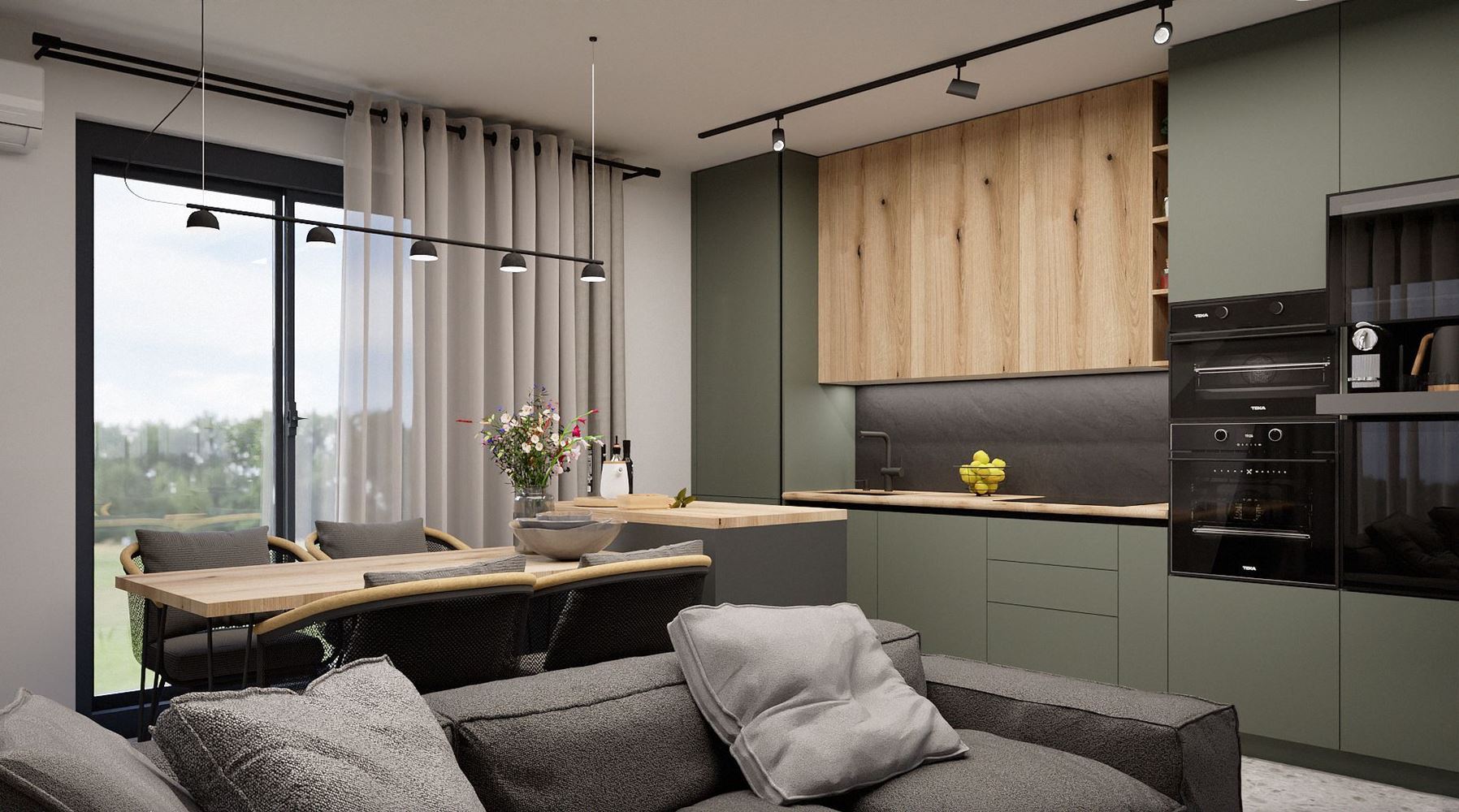 Townhouse mit drei Schlafzimmern in einer ruhigen grünen Anlage – Komfort, Gemütlichkeit und sichere Investition