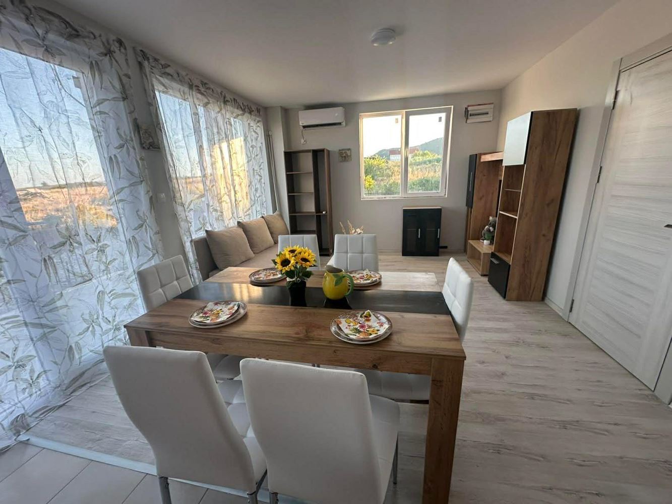 Neues einstöckiges Haus mit Garten in Kableshkovo – keine Wartungsgebühr